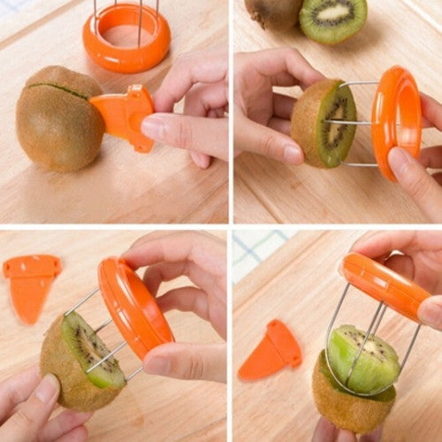 2-in-1 Fruit Corers Peelers