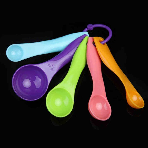 5PC Kitchen Measuring Cup And Spoon 